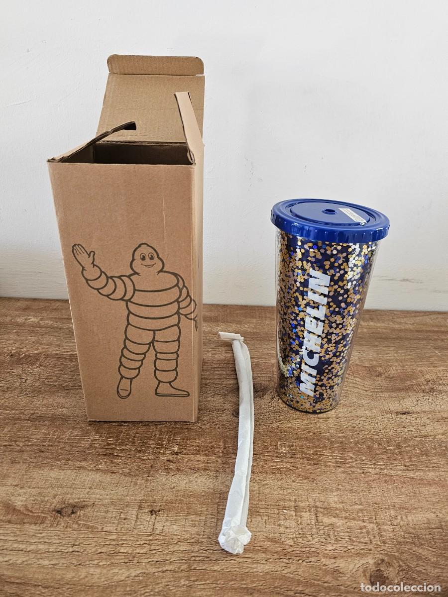 Coches y motocicletas: Michelin art&iacute;culo promocional nuevo en caja - double wall straw cup