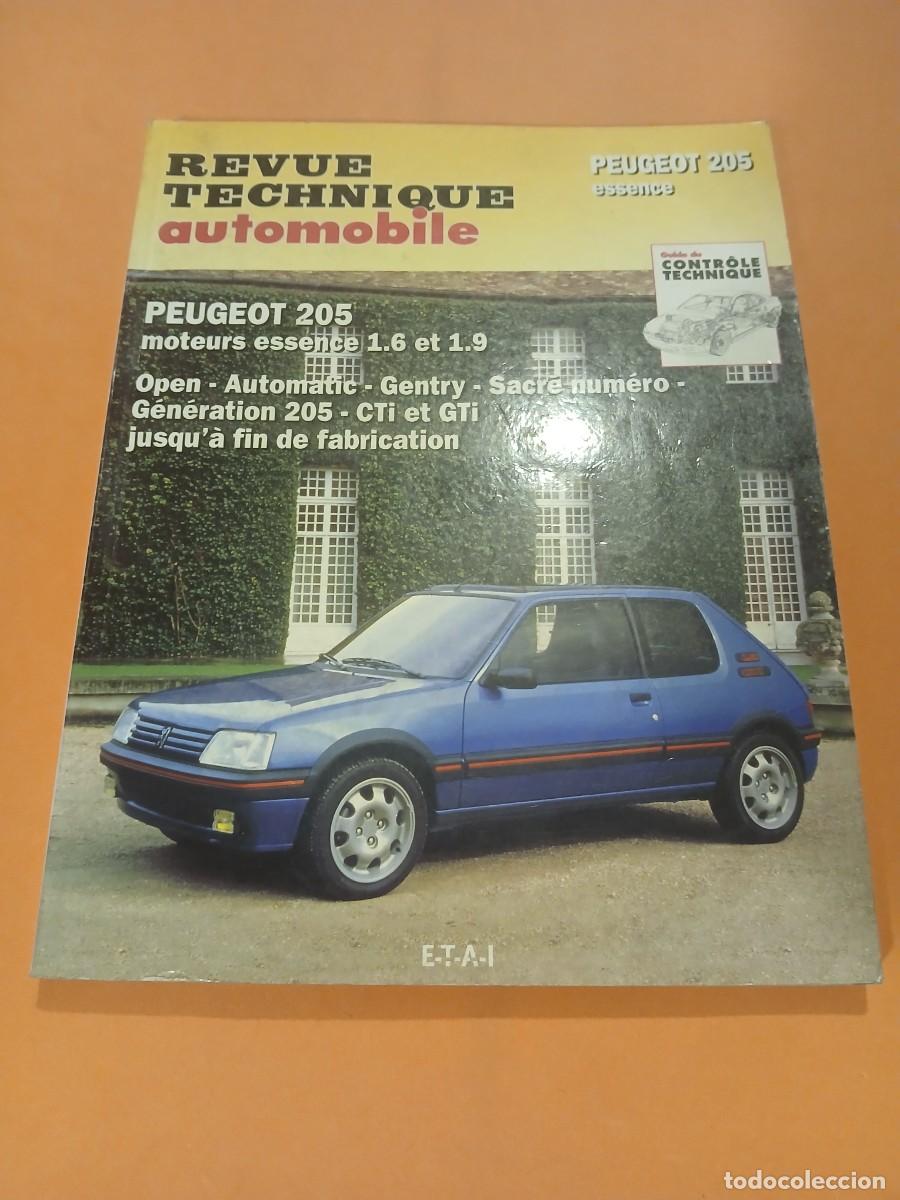 Coches y motocicletas: MANUAL TALLER Peugeot 205 1.6 y 1.9 Gasolina. En FRANCES