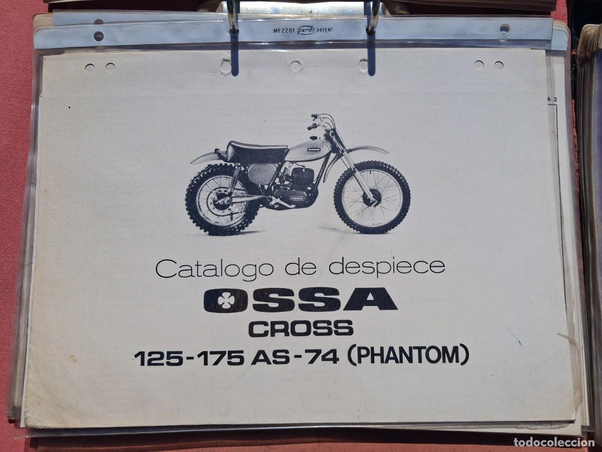Coches y motocicletas: Ossa cross 125-175 AS-74 (Phanton) Catalogo de despiece