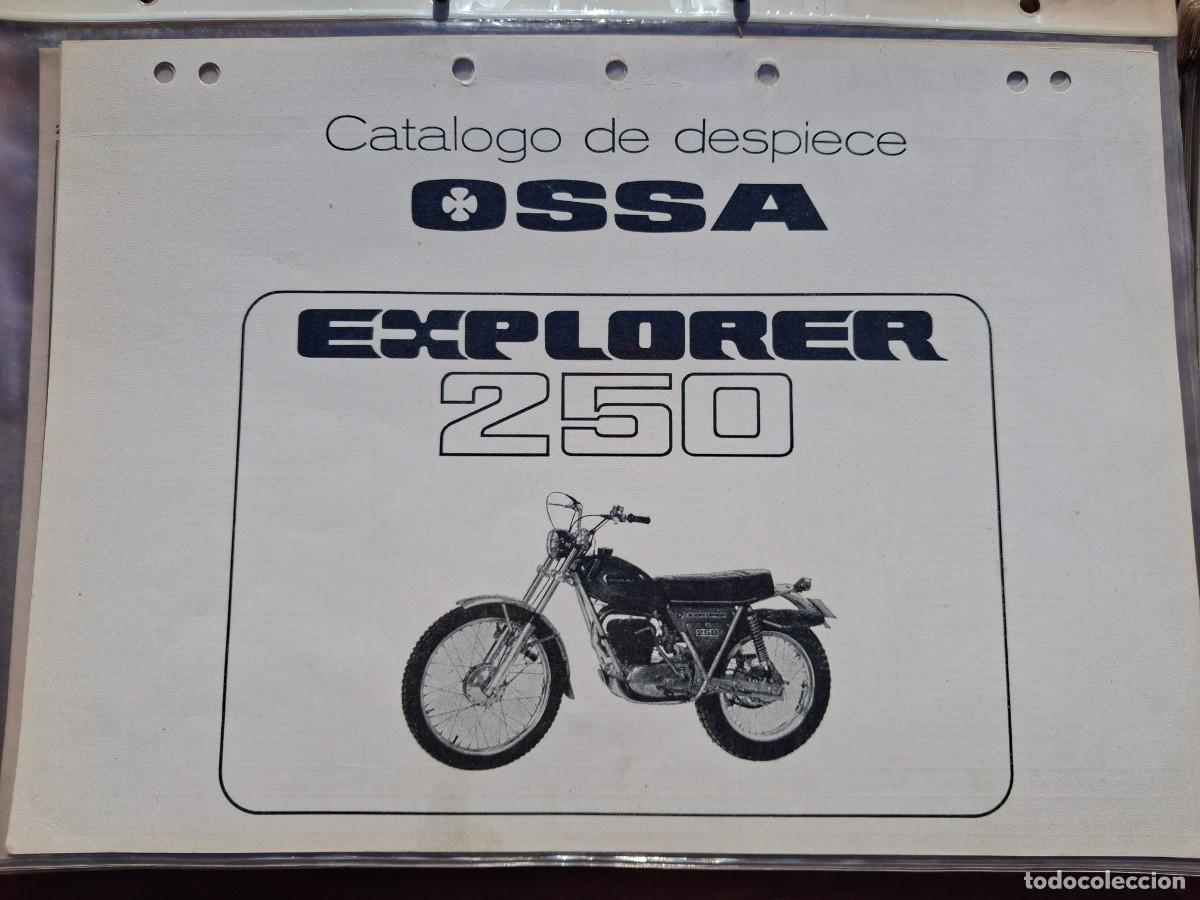 Coches y motocicletas: Ossa Explorer250 Catalogo de despiece