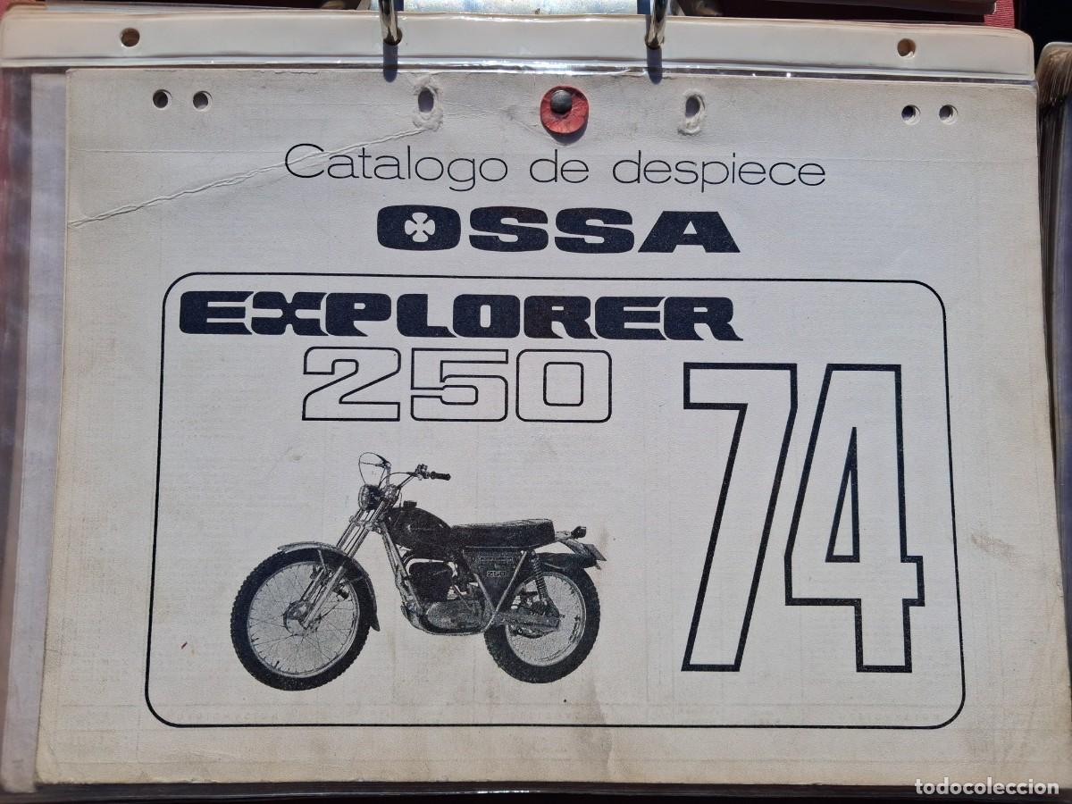 Coches y motocicletas: Ossa Explorer 250 - 74 catalogo de despiece