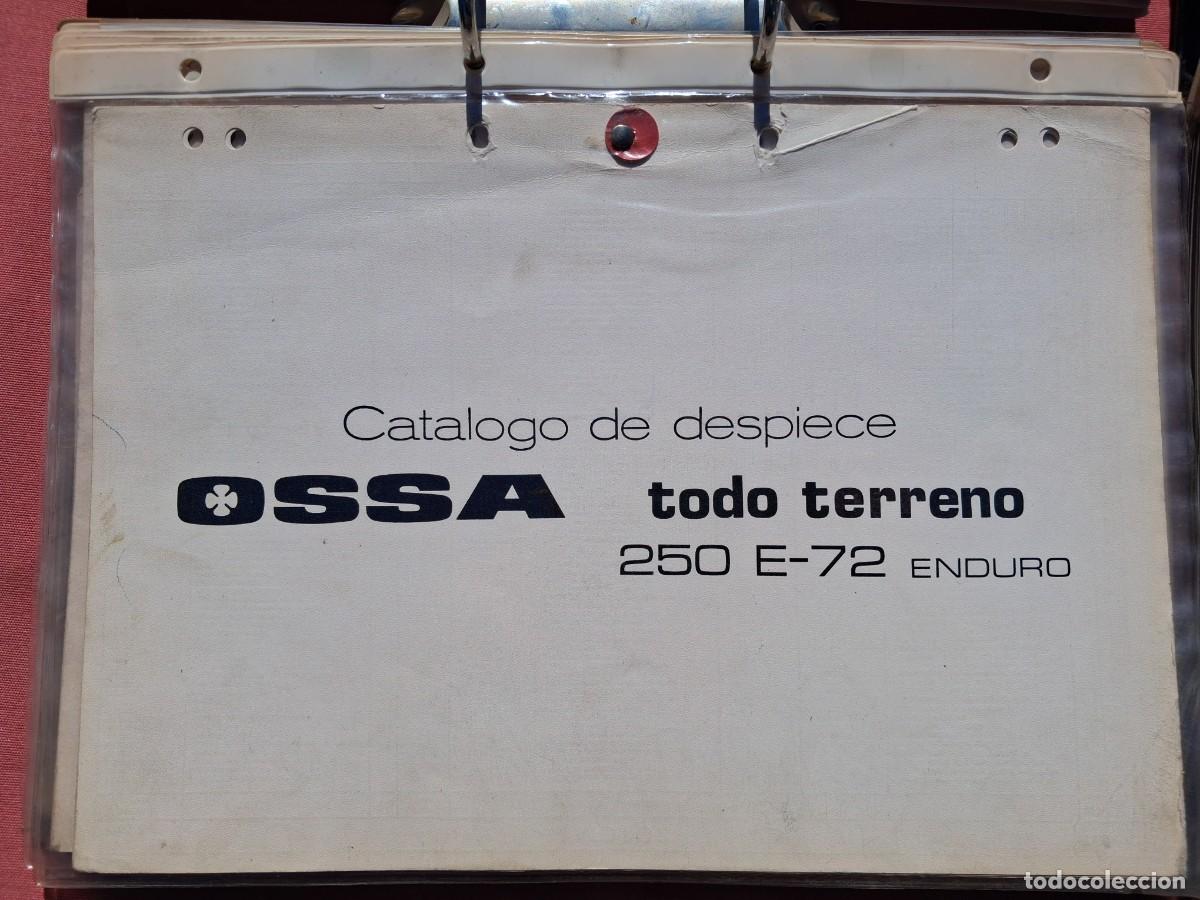 Coches y motocicletas: Ossa todo terreno 250 E-72 enduro catalogo de despiece