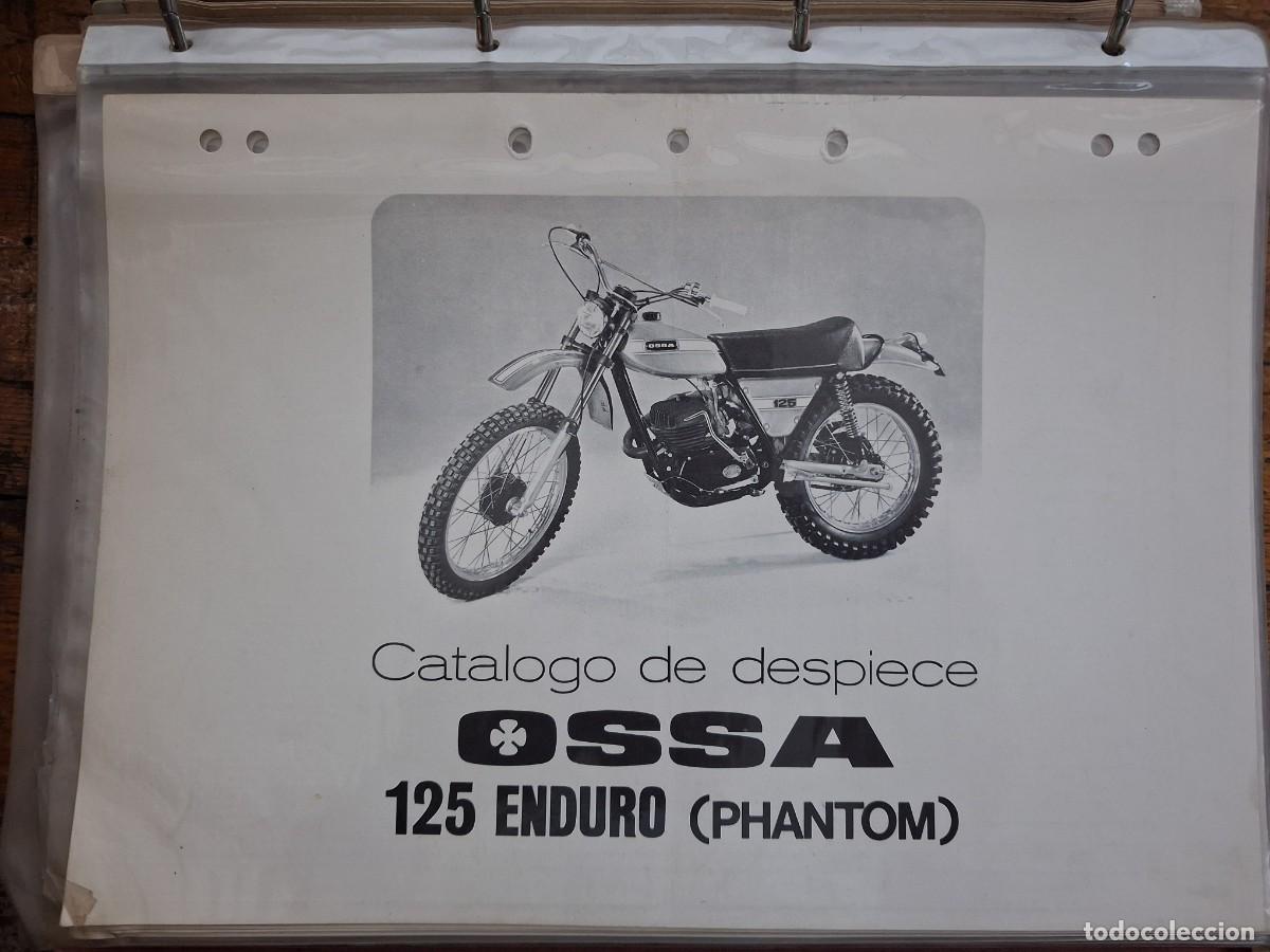 Carros e motociclos: Ossa 125 Enduro (Phantom) catalogo de despiece