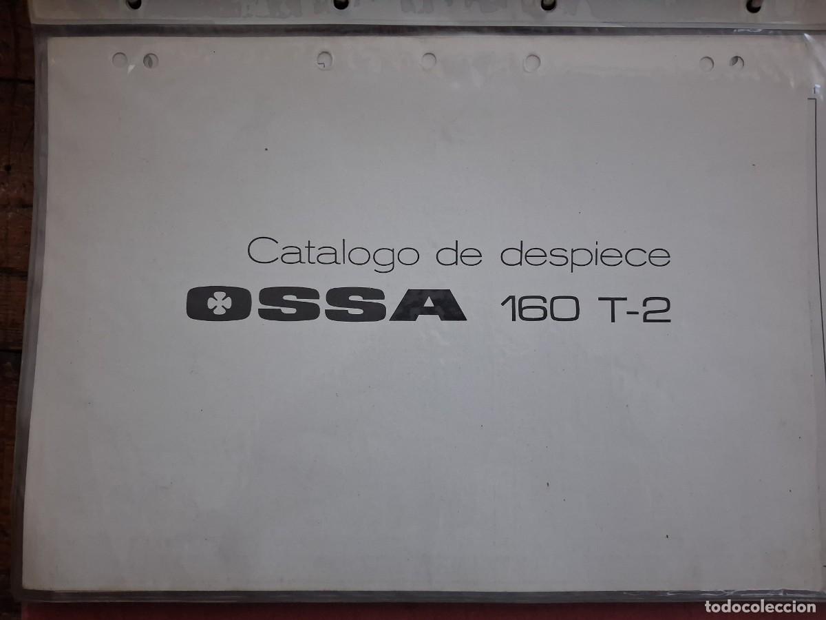 Coches y motocicletas: Ossa 160 T-2 catalogo de despiece