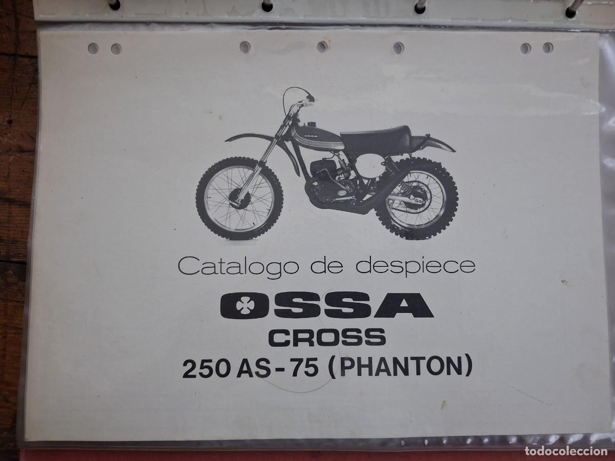 Coches y motocicletas: Ossa cross 250 AS-75 (Phantom) catalogo de despiece