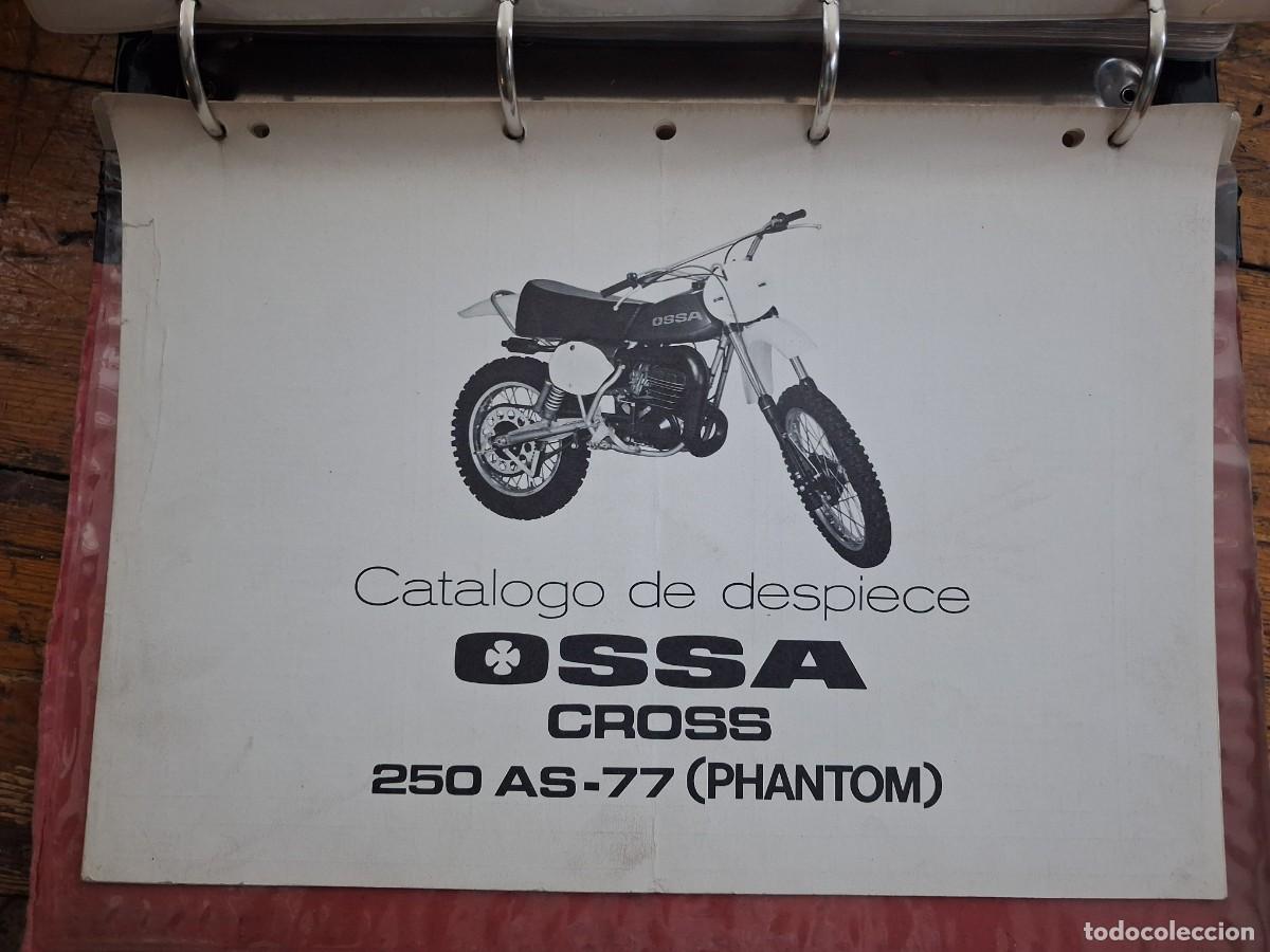 Coches y motocicletas: Ossa cross 250 AS-77 (Phantom) catalogo de despiece
