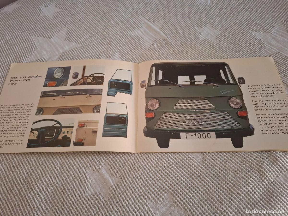 Coches y motocicletas: Cat&aacute;logo Original de Furgoneta F-1000 del a&ntilde;o 1069