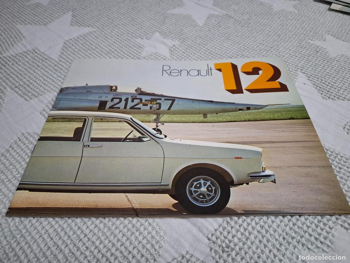 Coches y motocicletas: Cat&aacute;logo Original del Renault 12 TL y S del a&ntilde;o 1975