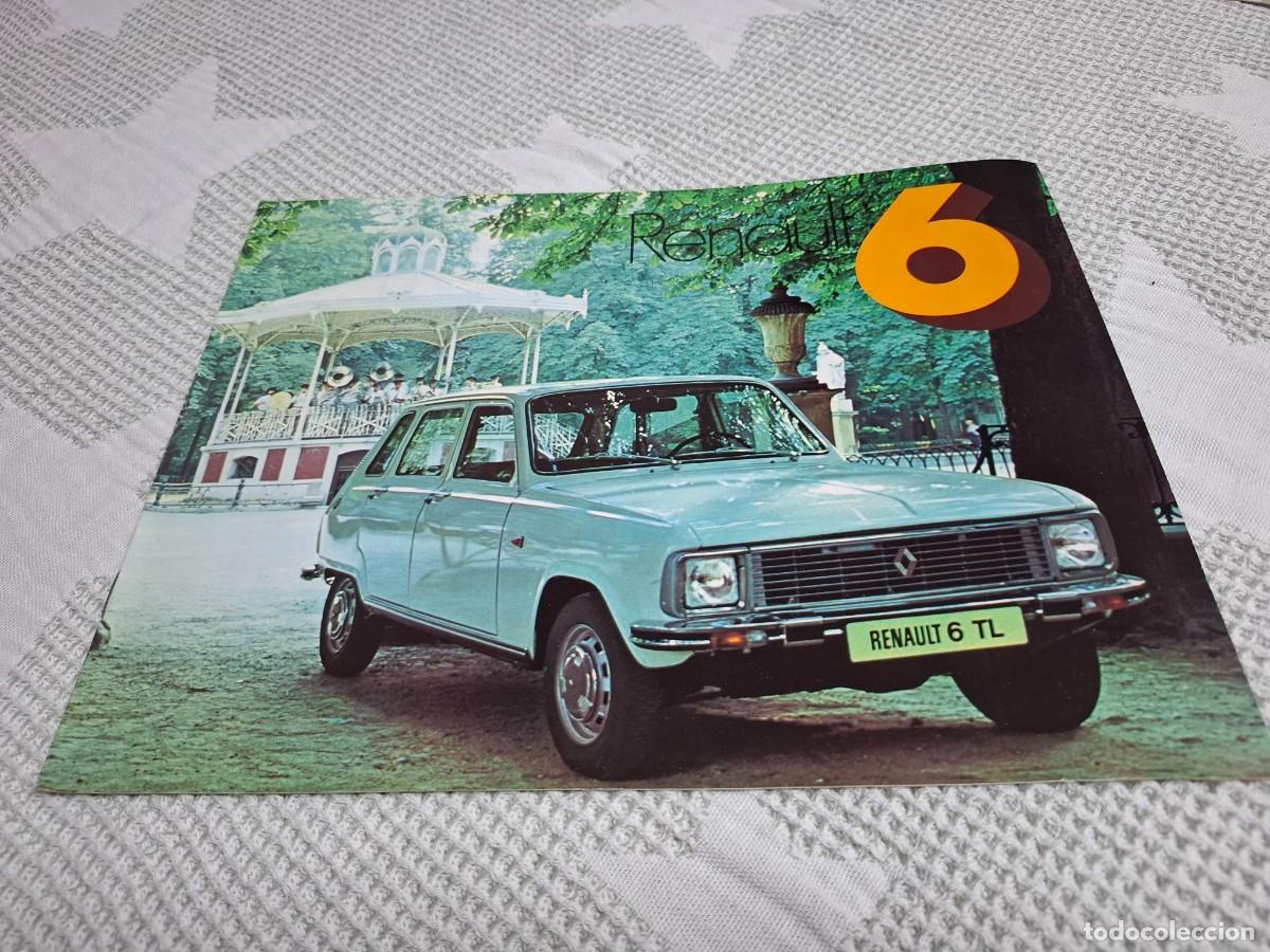 Coches y motocicletas: Cat&aacute;logo Original del Renault 6 TL del a&ntilde;o 1975