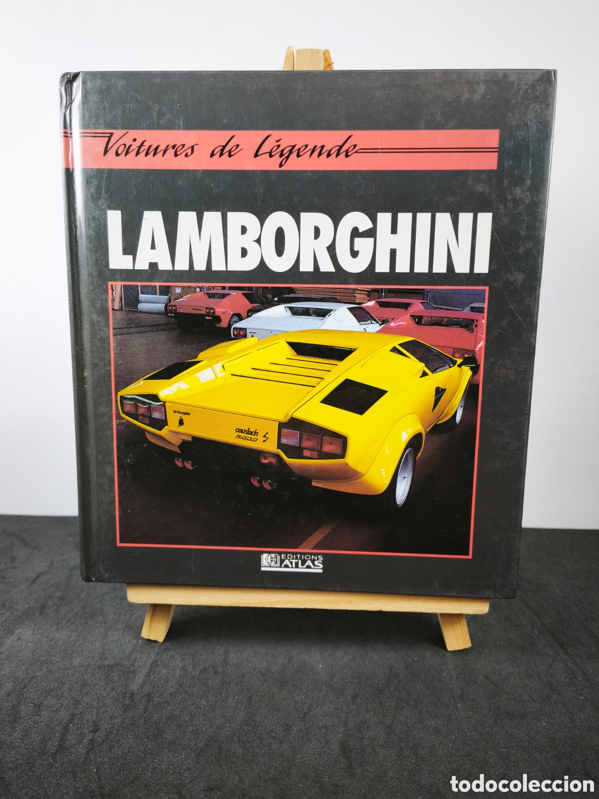 Coches y motocicletas: Libro Voitures de Legende Lamborghini en franc&eacute;s