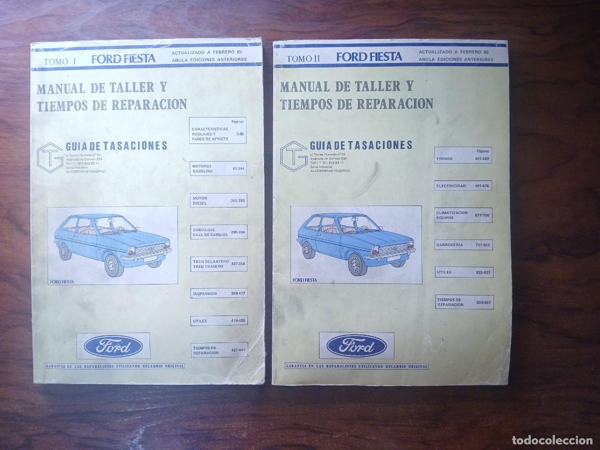 Autos und Motorr&auml;der: MANUAL TALLER FORD FIESTA