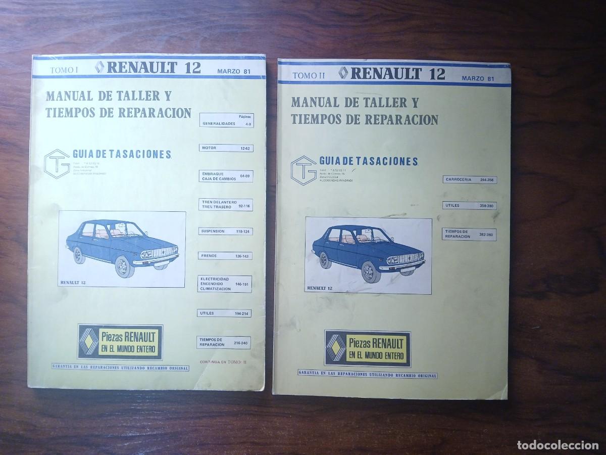 Automobili e Motociclette: MANUAL TALLER RENAULT 12