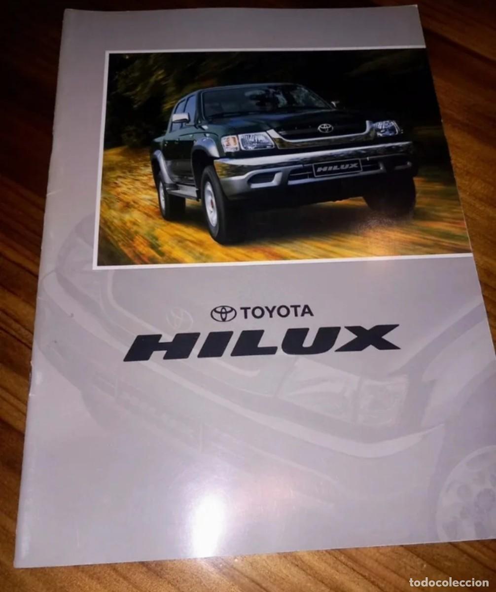 Automobili e Motociclette: Cat&aacute;logo toyota Hilux 4wd Canarias folleto publicidad