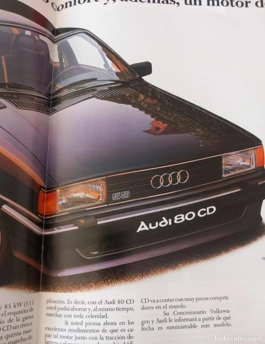 Automobili e Motociclette: Cat&aacute;logo audi 80 B2 1982 folleto publicidad