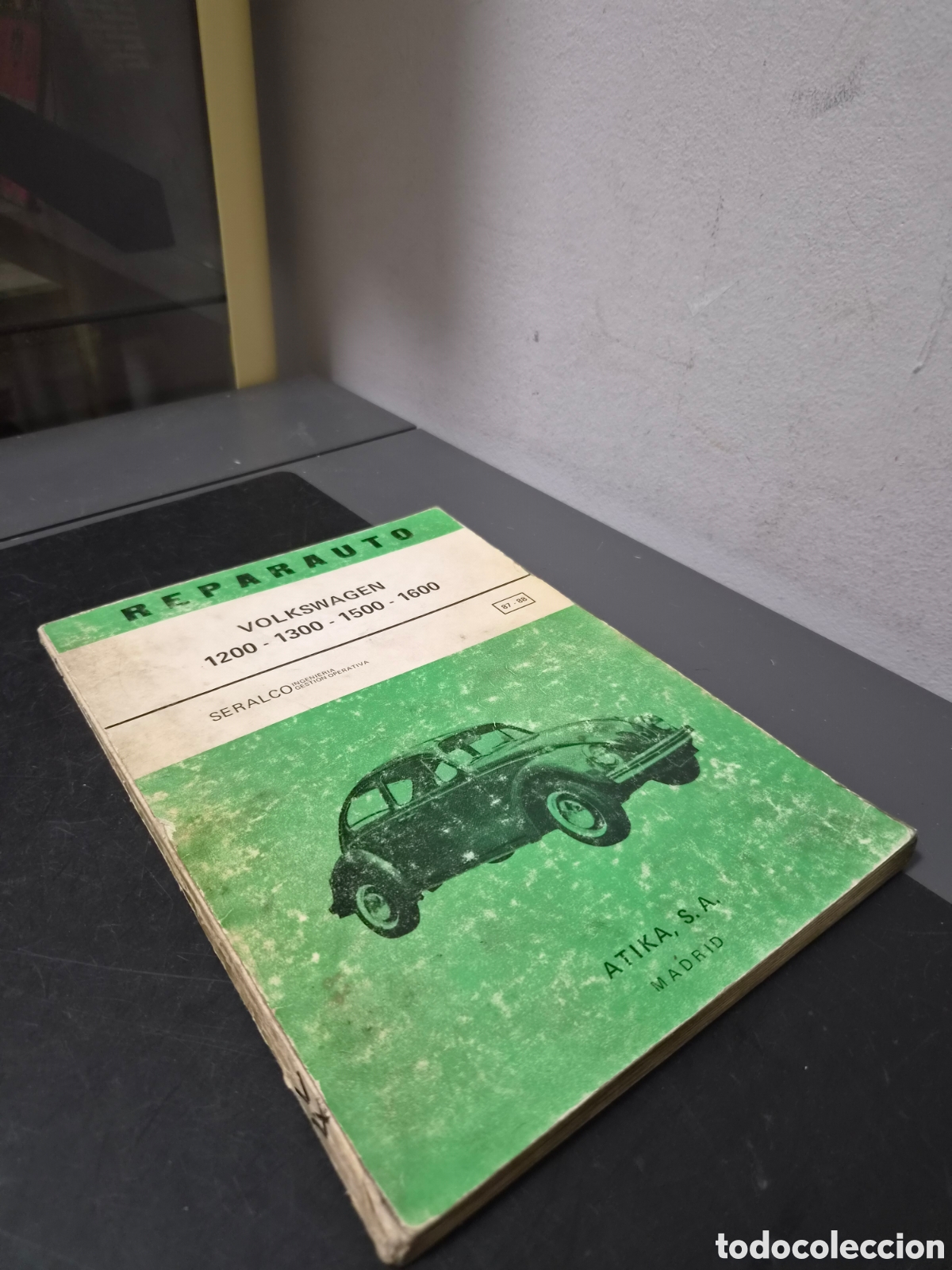 Cars and Motorcycles: LIBRO MANUAL REPARAUTO VOLKSWAGEN 1200-1300-1500-1600 ATIKA A&Ntilde;O 1975 ORIGINAL