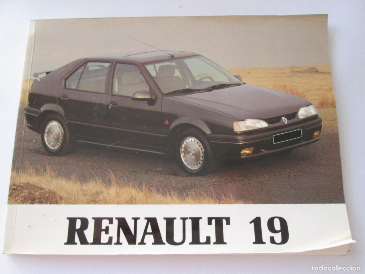 Coches y motocicletas: MANUAL DE ENTRETENIMIENTO DE RENAULT 19 - 1992 - EDICION ESPA&Ntilde;OLA - TECNICO