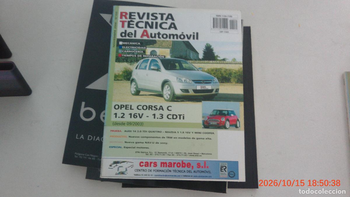 Autos und Motorr&auml;der: REVISTA TECNICA DEL AUTOMOVIL RTA 153 OPEL CORSA C