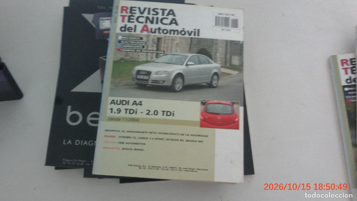 Autos und Motorr&auml;der: REVISTA TECNICA DEL AUTOMOVIL RTA 156 AUDI A4