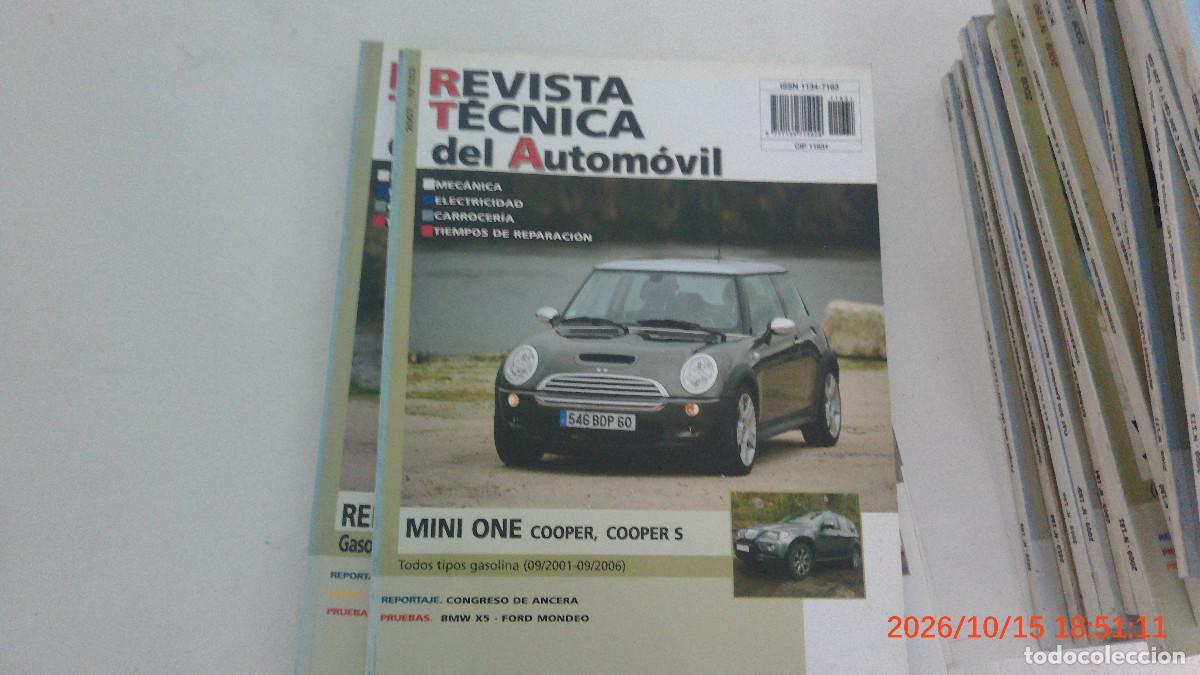 Autos und Motorr&auml;der: REVISTA TECNICA DEL AUTOMOVIL RTA 163 MINI ONE COOPER COOPER S