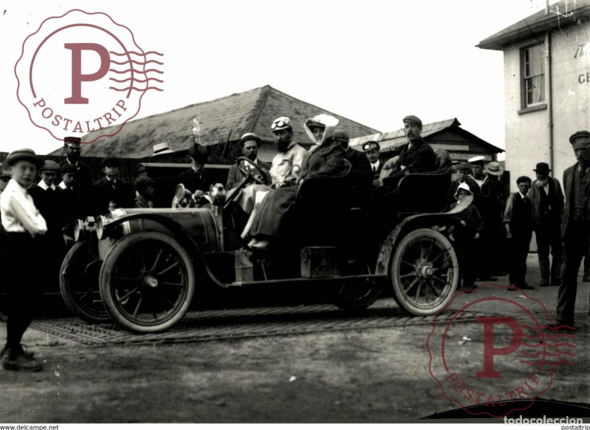 Coches y motocicletas: PILAIN HAND PRINTED FROM ORIGINAL ARGENT ARCHER GLASS NEGATIVE 21*14CM USA MOTOR CARS COCHES Bryan