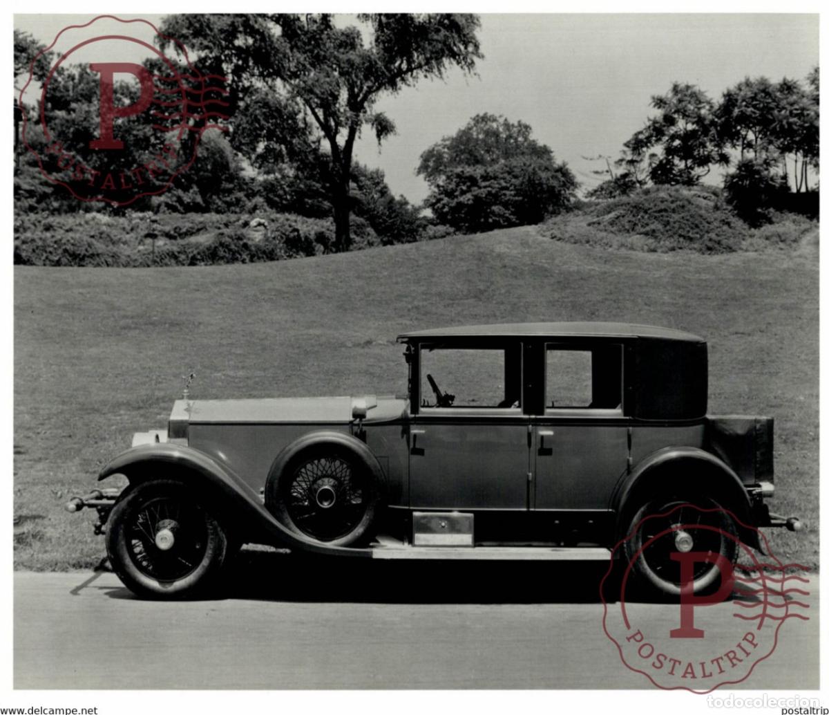 Coches y motocicletas: ROLLS ROYCE VOITURE AUTOMOBILE 25*20,5CM USA MOTOR CARS COCHES Bryan Goodman Collection