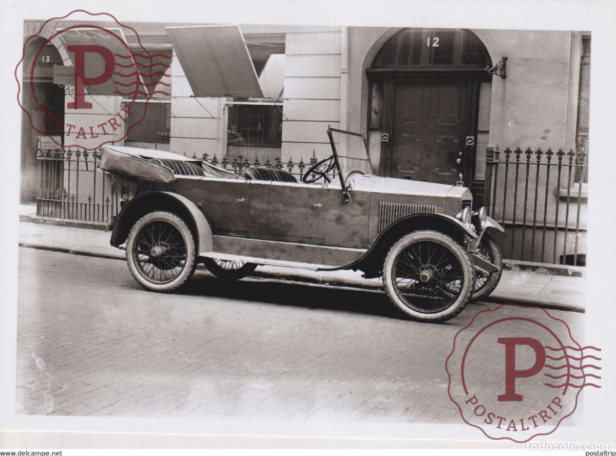 Coches y motocicletas: ESSEX CA 1920 1921 TOURER CONVERTIBLE 18,5*13CM USA MOTOR CARS COCHES Bryan Goodman Collection