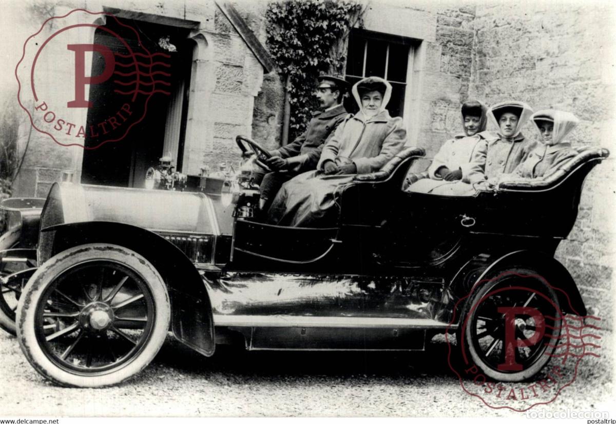 Coches y motocicletas: HUMBERT AUTOMOBILE 18*12.5CM MOTOR CARS COCHES Bryan Goodman Collection