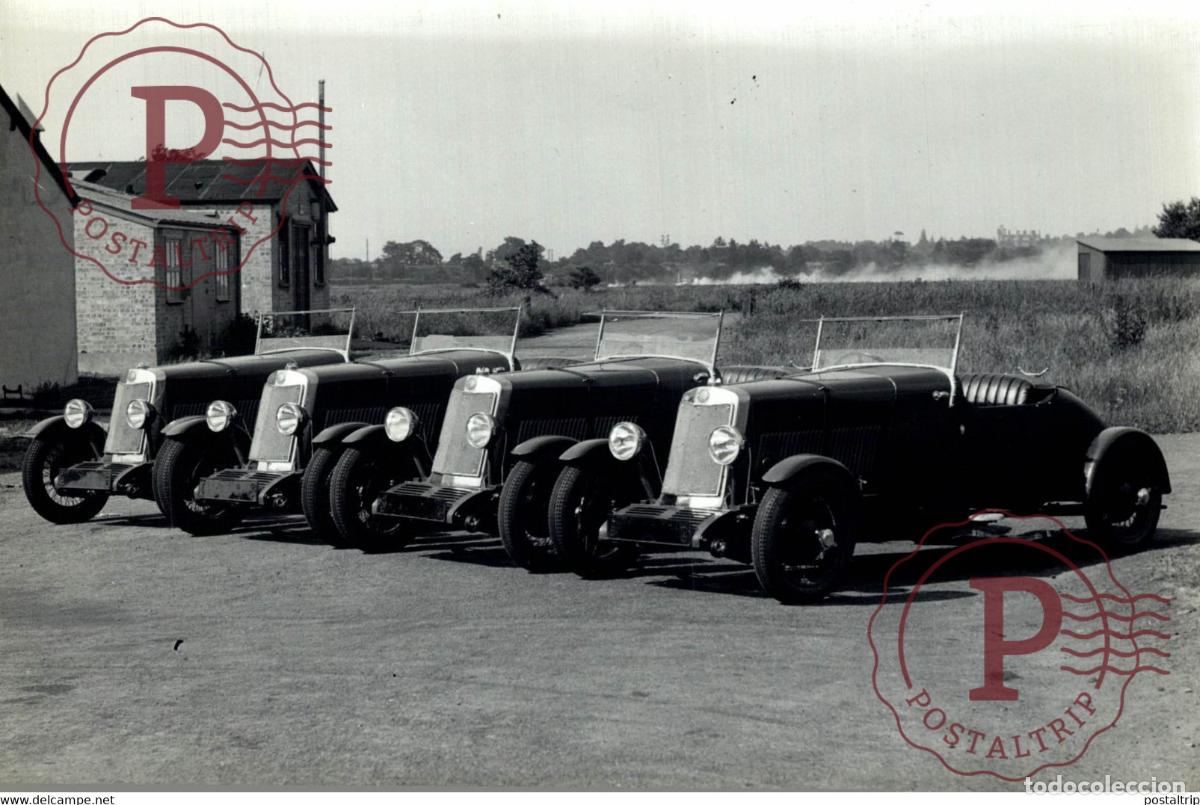 Coches y motocicletas: 1931 1932 LEA-FRANCIS HYPERS CAR EXHIBITION 20.5*14CM MOTOR CARS COCHES Bryan Goodman Collection