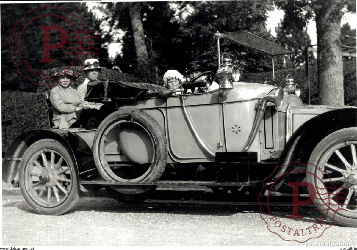 Coches y motocicletas: RENAULT 12LP 1916 SILVER GELATIN PHOTOGRAPH HAND PRINTED 20.5*15CM MOTOR CARS COCHES Bryan Goodman