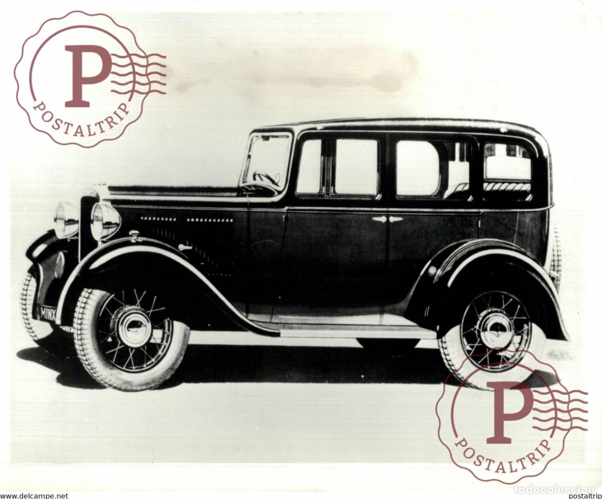Coches y motocicletas: 1932 FIRST HILLMAN MINX FORERUNNER EXTREMELY SUCCESSFUL LIGHT CAR 22*17CM MOTOR CARS COCHES Bryan G