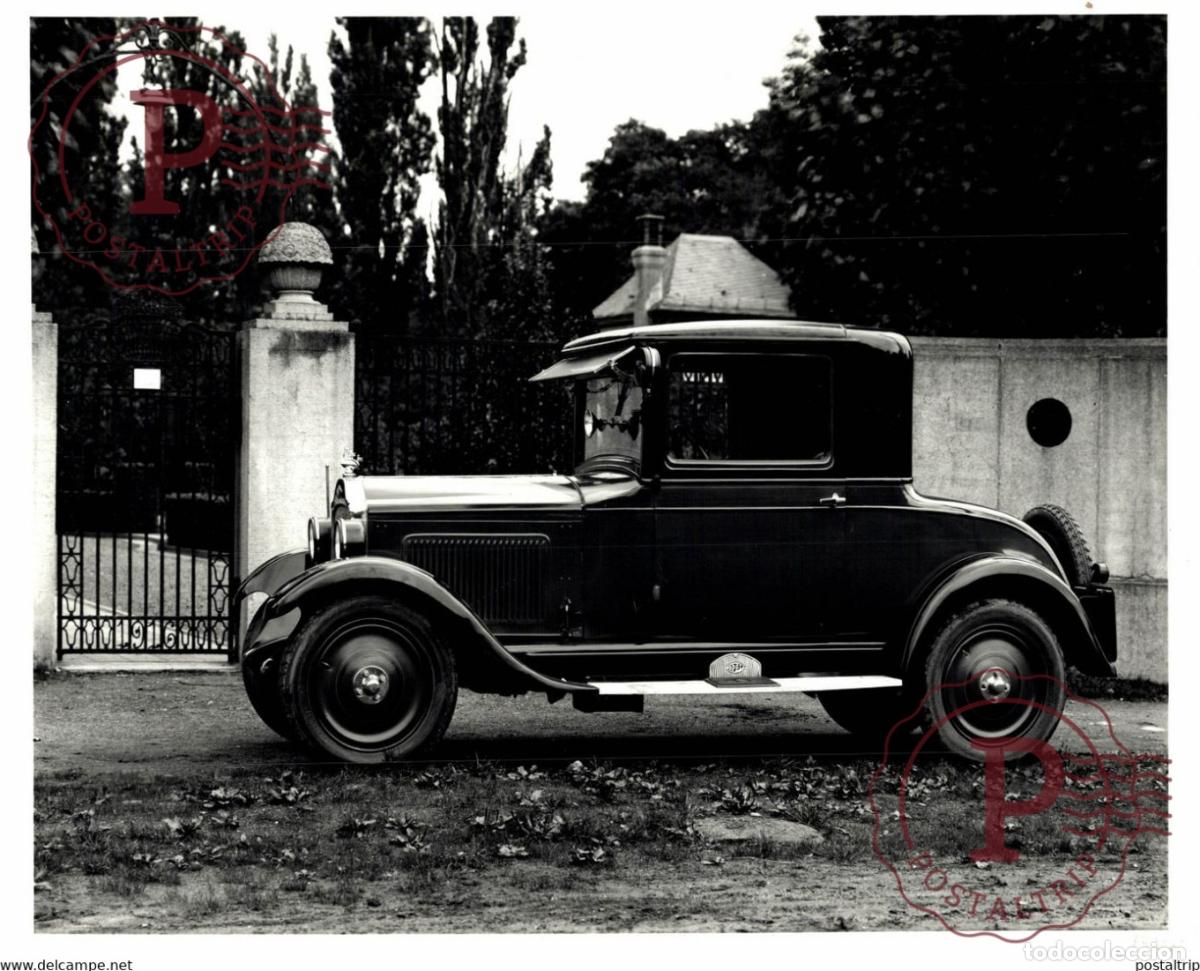 Coches y motocicletas: OPEL 840 PS 1928 COUP&Eacute; VOITURE AUTOMOBILE 24*18CM MOTOR CARS COCHES Bryan Goodman Collection