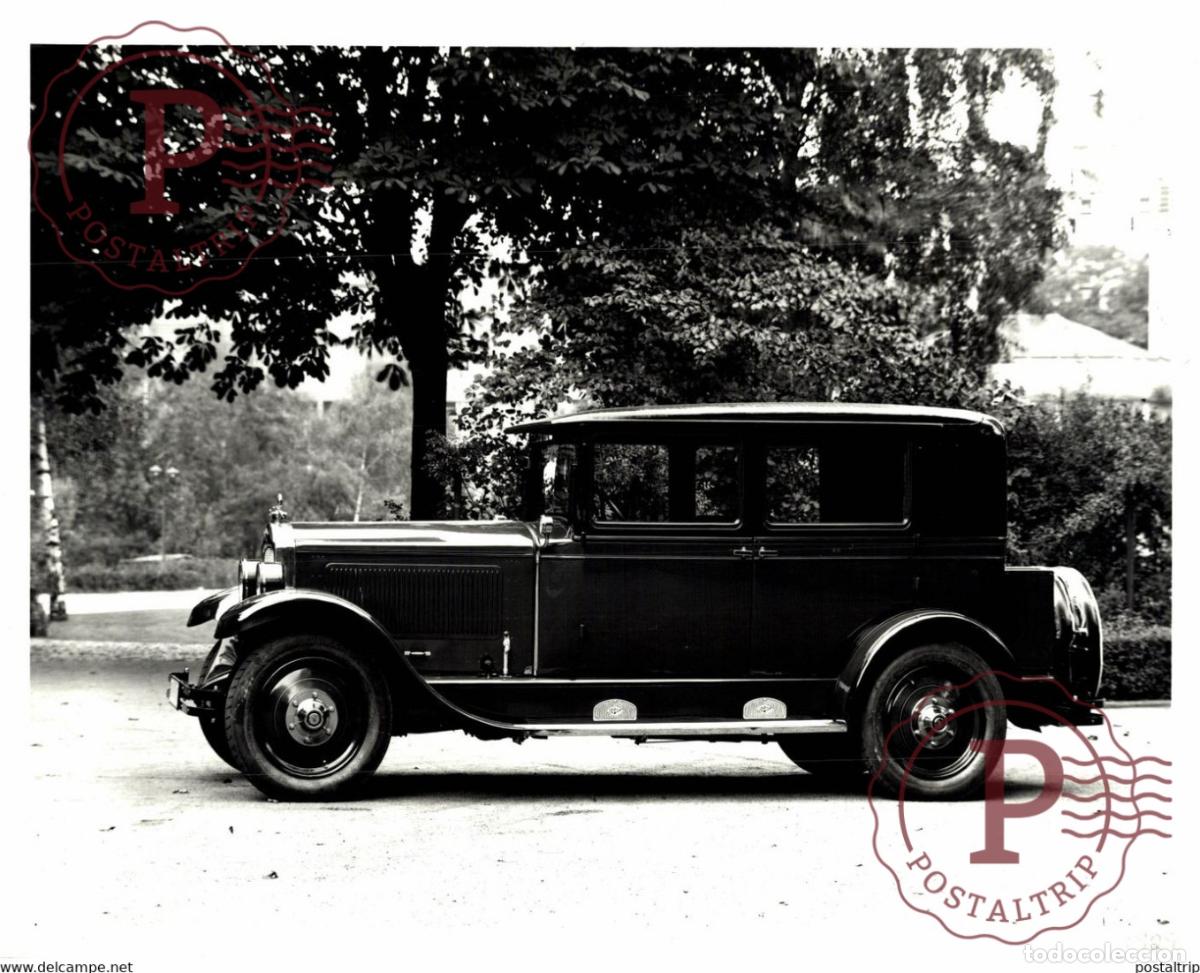Coches y motocicletas: OPEL 1660 PS 4.2 LITE 1928 SALON LIMOUSINE VOITURE AUTOMOBILE 24*18CM MOTOR CARS COCHES Bryan