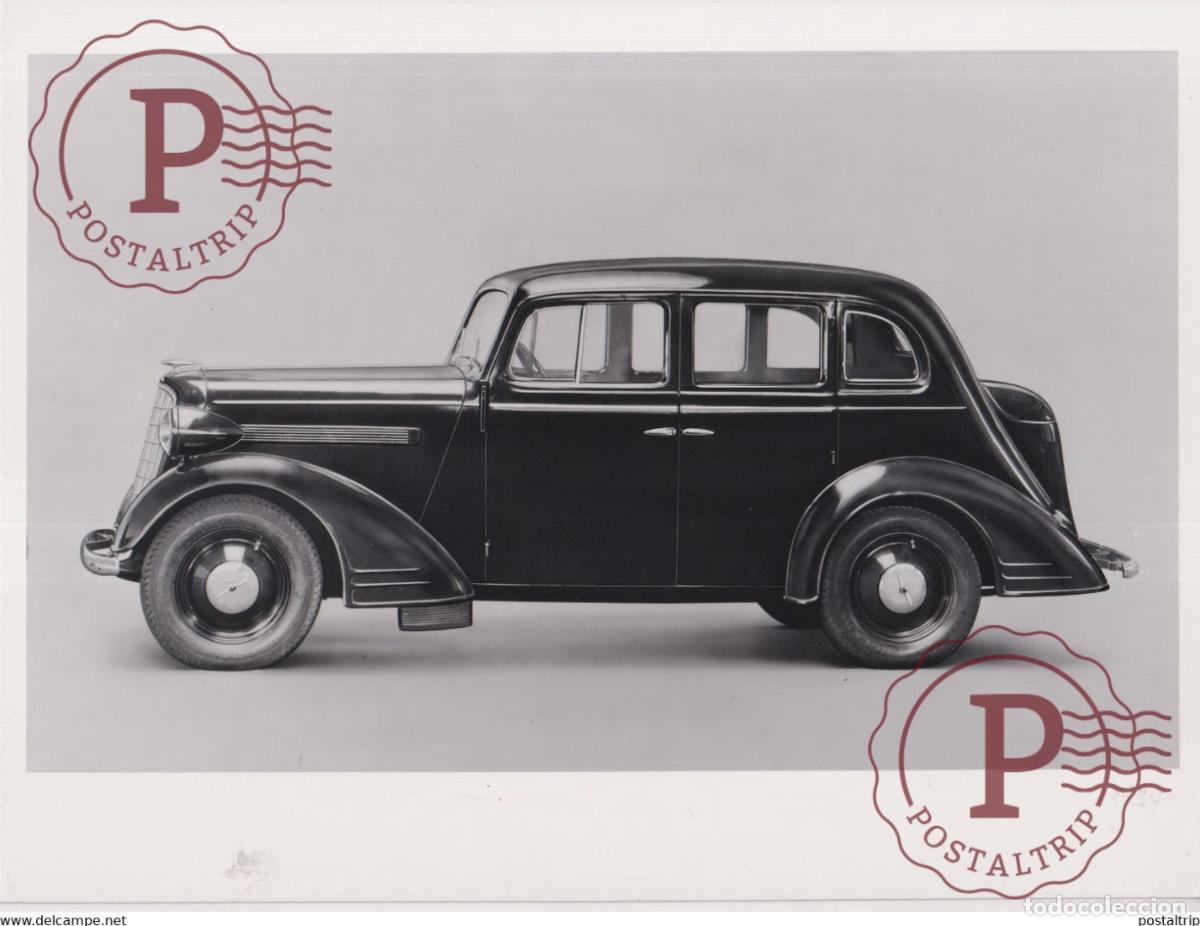 Coches y motocicletas: OPEL 2 LITER 1934 VIERT&Uuml;RIGE LIMOUSINE FOUR DOOR SEDAN AUTOMOBILE 24*18CM MOTOR CARS COCHES Bryan