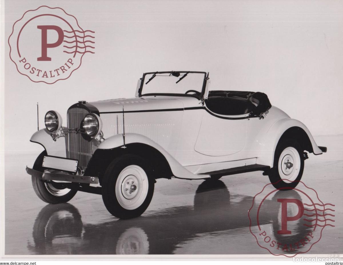 Coches y motocicletas: OPEL 1,8 LITER 1933 GEL&Auml;NDESPORTWAGEN TWO SEATER SPORT CAR AUTOMOBILE 24*18CM MOTOR CARS COCHES Brya