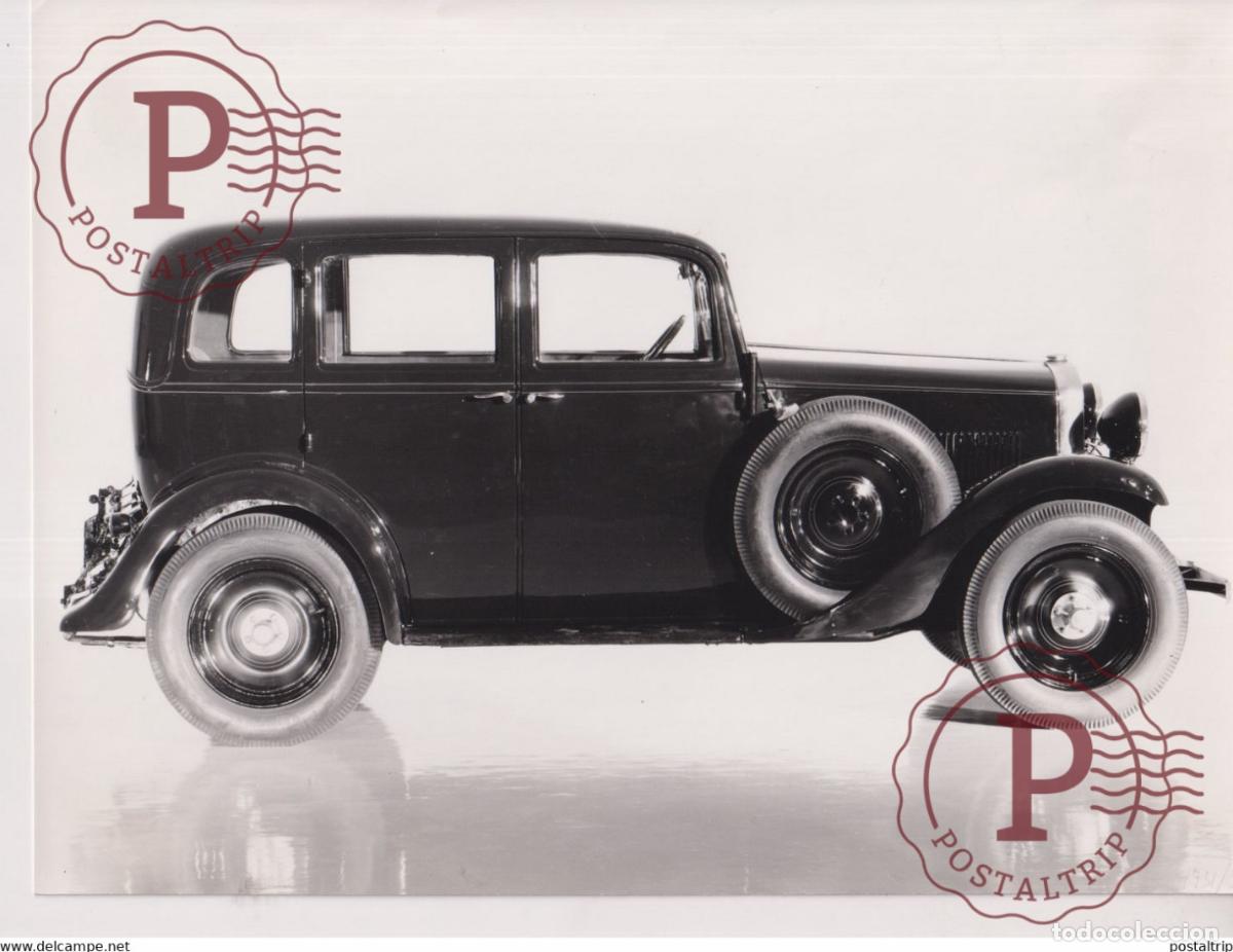 Coches y motocicletas: OPEL 1,8 LITER SECHSZYLINDER 1931 1933 AUTOMOBILE 23.5*17.5CM MOTOR CAR COCHES Bryan Goodman Collect