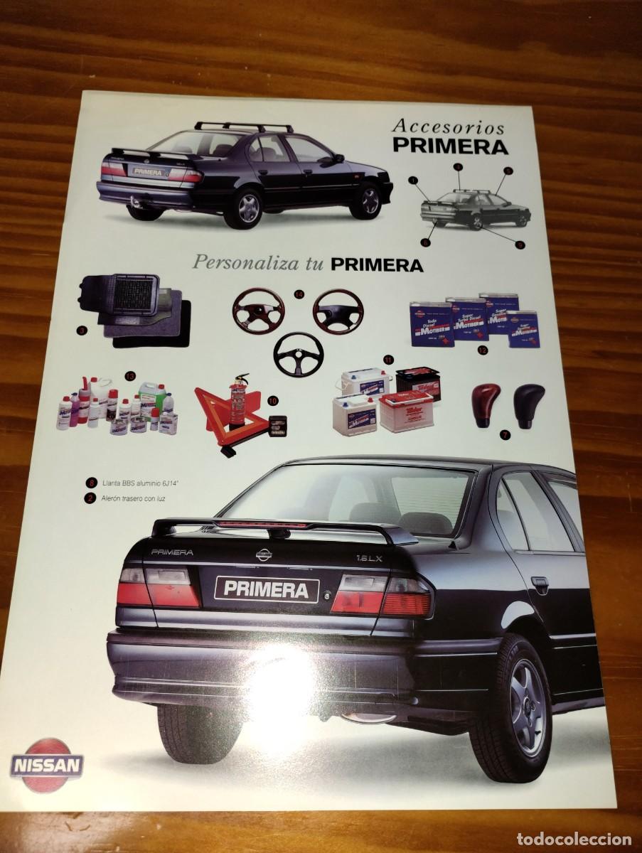 Coches y motocicletas: Hoja accesorios Nissan Primera