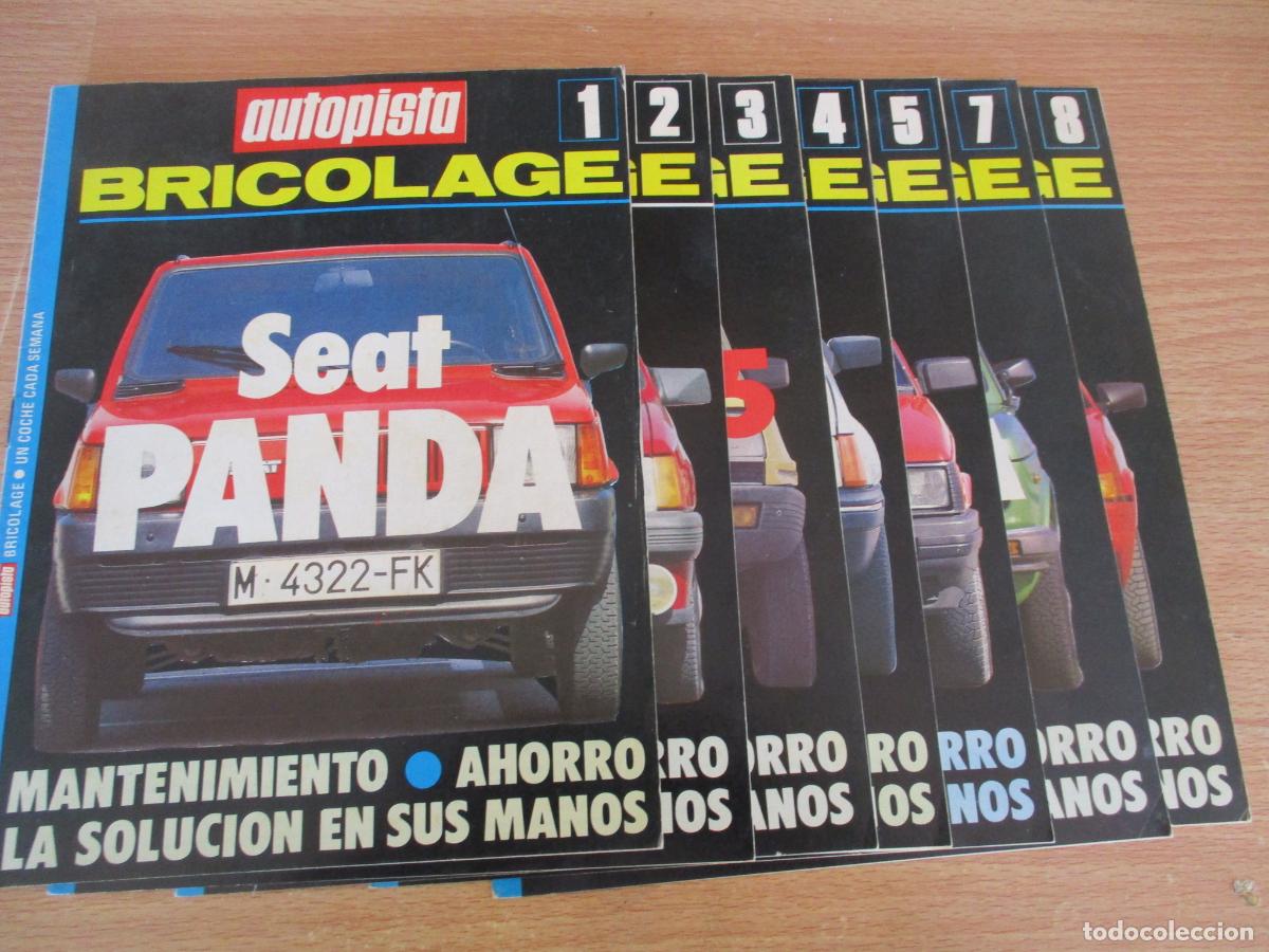 Coches y motocicletas: AUTOPISTA-BRICOLAGE- SIETE FOLLETS- DEL 1 AL 8 - MENOS EL 6-