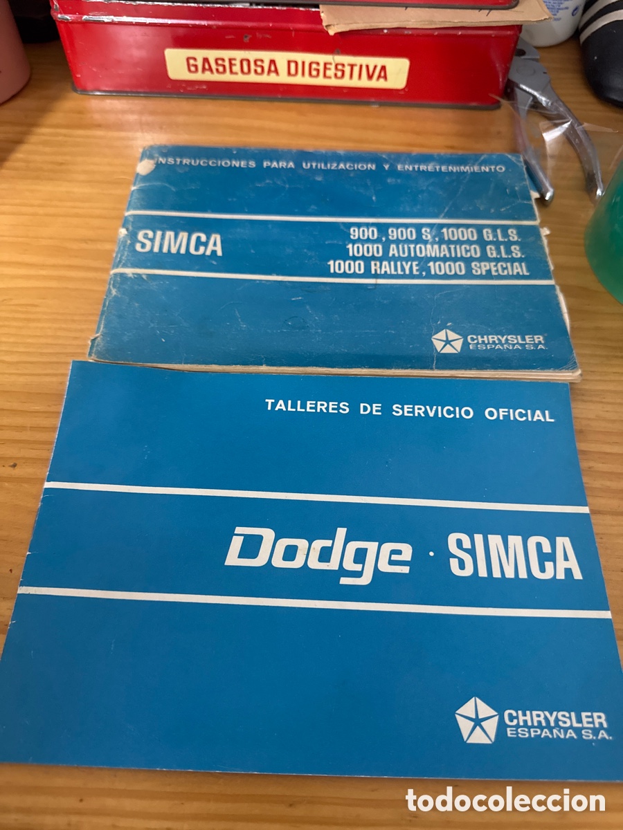 Coches y motocicletas: Pareja de cat&aacute;logos de Sinca