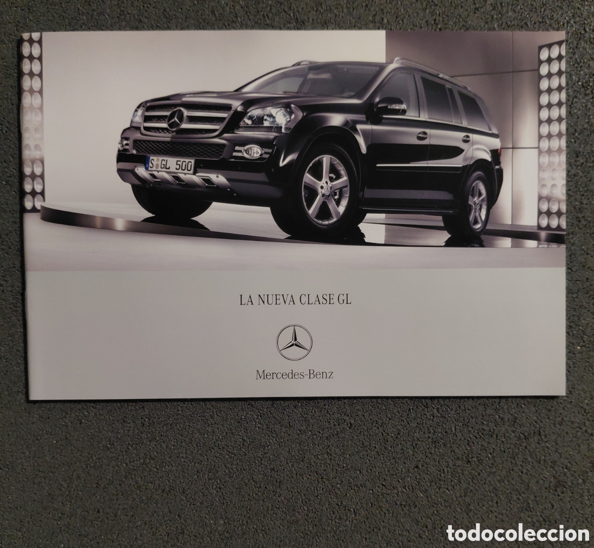 Coches y motocicletas: Cat&aacute;logo publicitario folleto Mercedes Benz clase GL edici&oacute;n febrero 2006