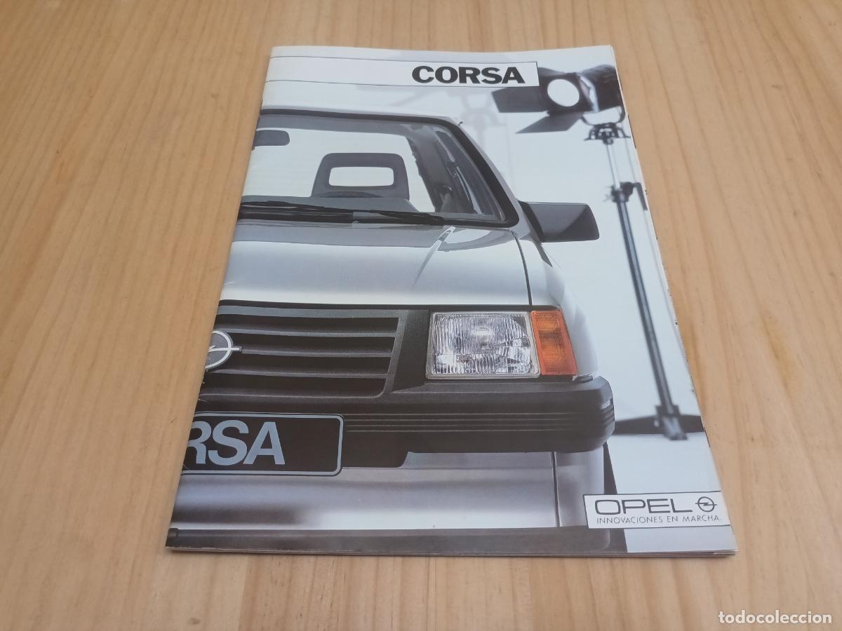 Coches y motocicletas: CAT&Aacute;LOGO COCHE OPEL CORSA 1985