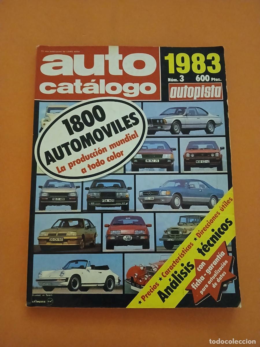 Coches y motocicletas: Autocatalogo anual de 1983