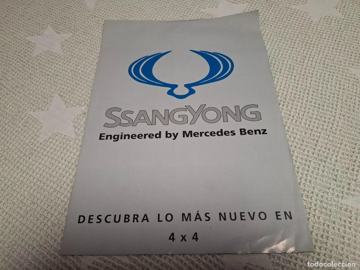 Coches y motocicletas: Folleto Gama SsangYong del a&ntilde;o 2003