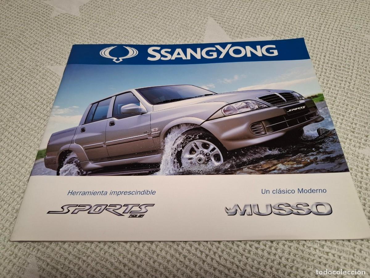 Coches y motocicletas: Cat&aacute;logo SsangYong Musso Pick-up del a&ntilde;o 2005