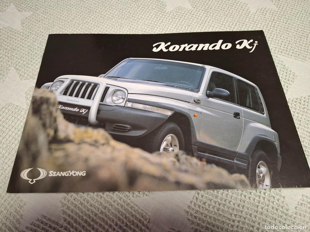 Coches y motocicletas: Cat&aacute;logo SsangYong Korando KJ del a&ntilde;o 2003