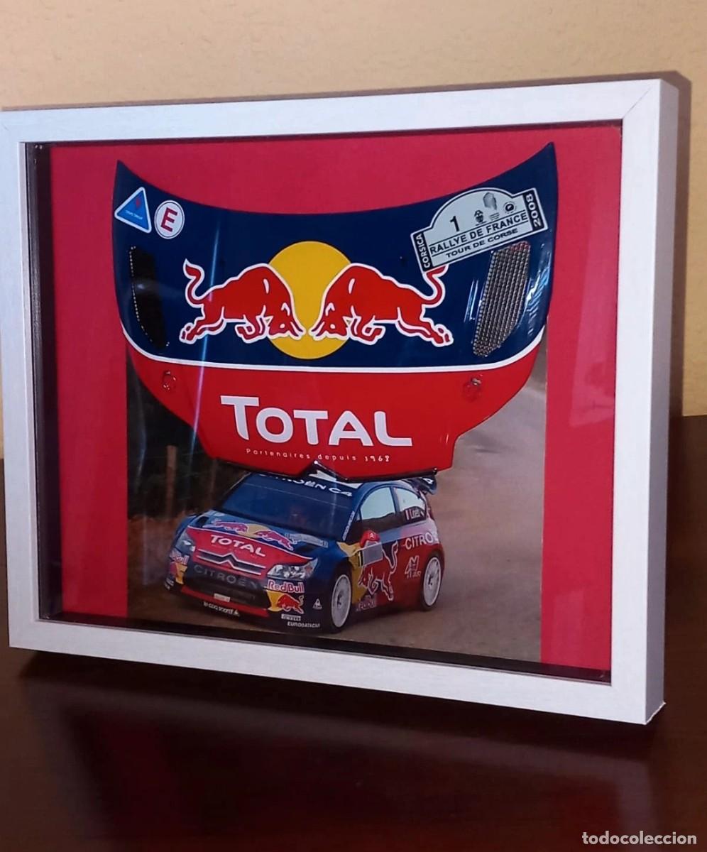 Coches y motocicletas: Cuadro Loeb Rally Tour Corse Citro&euml;n C4 WRC Red Bull decoraci&oacute;n colecci&oacute;n