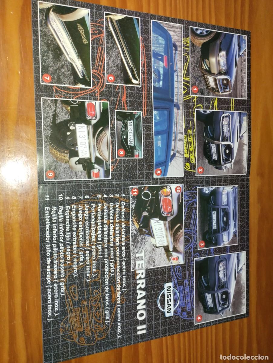 Coches y motocicletas: Hoja accesorios para Nissan Terrano II