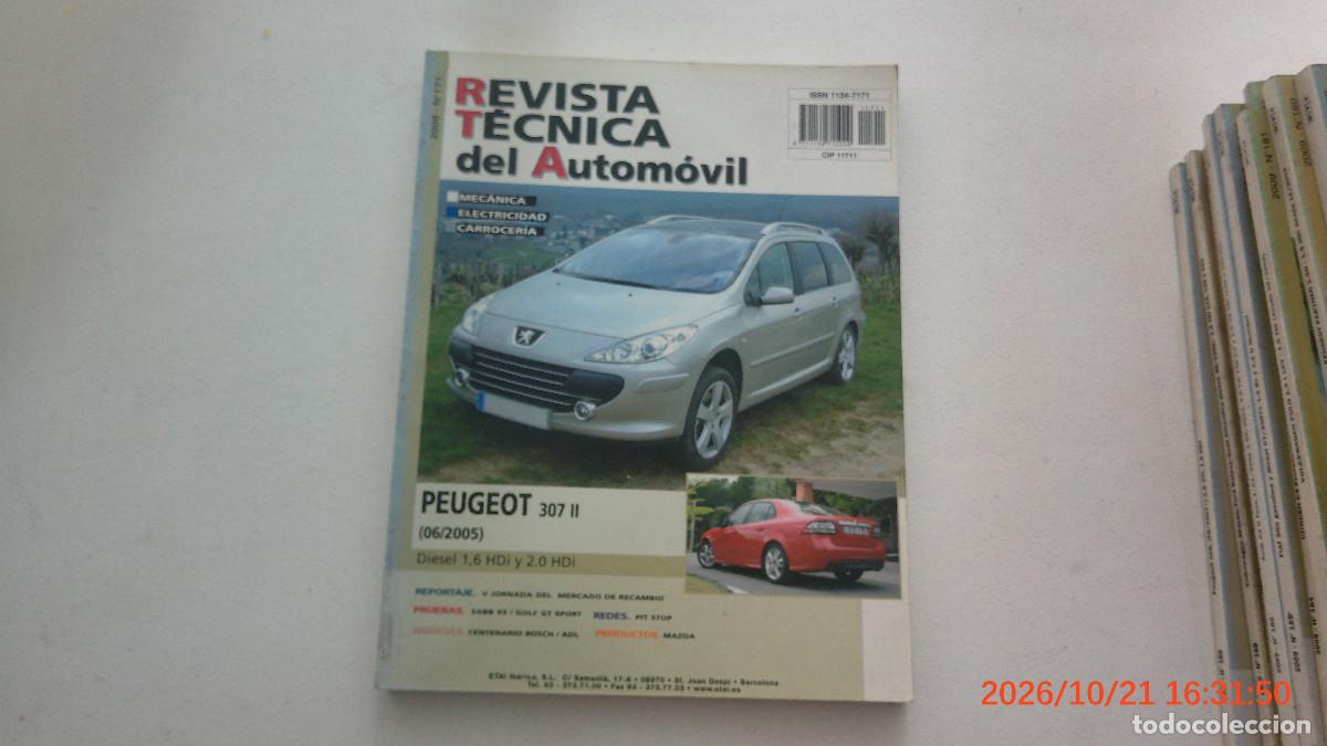 Coches y motocicletas: REVISTA TECNICA DEL AUTOMOVIL RTA 171 PEUGEOT 307 II 2005