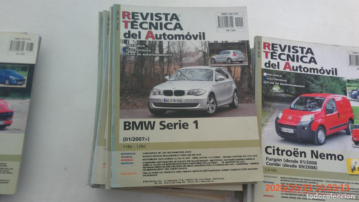 Coches y motocicletas: REVISTA TECNICA DEL AUTOMOVIL RTA 194 BMW SERIE 1