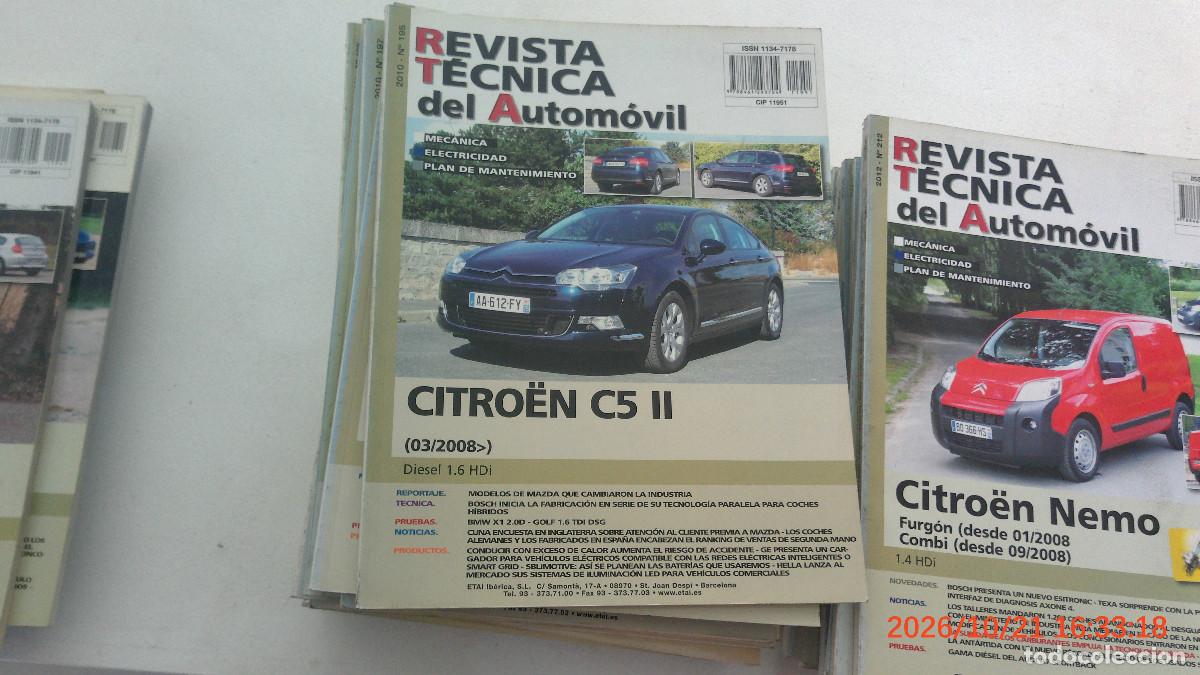 Coches y motocicletas: REVISTA TECNICA DEL AUTOMOVIL RTA 195 CITROEN C5 II