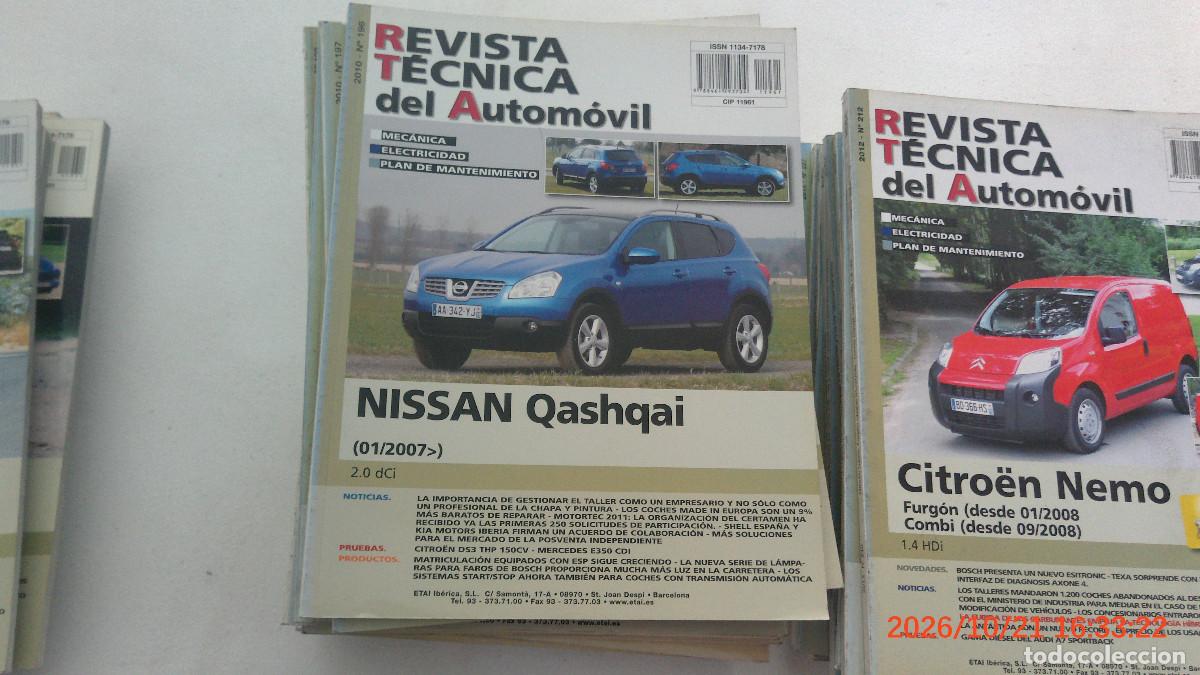 Coches y motocicletas: REVISTA TECNICA DEL AUTOMOVIL RTA 196 NISSAN QASHAQI